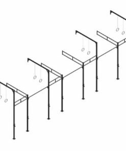 PTessentials Wall Mount Crossfit Rig V14