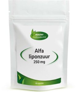Alfa liponzuur | 60 capsules | 250 mg | Vitaminesperpost.nl