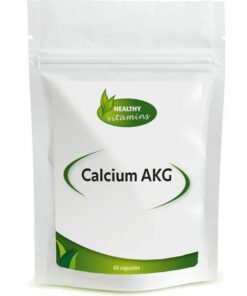 Calcium AKG | Ca-AKG | alfa-ketoglutaraat gebonden aan calcium | 60 vegan capsules | Vitaminesperpost.nl