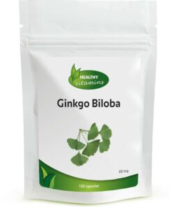 Ginkgo Biloba | 60 mg | 30% korting | 100 capsules | Vitaminesperpost.nl