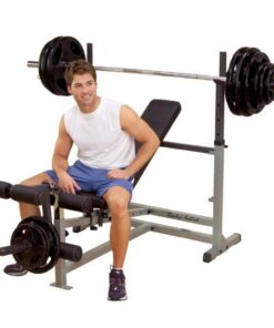 Body-Solid GDIB46L Olympische Halterbank