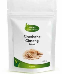 Siberische Ginseng | 60 capsules | Vitaminesperpost.nl