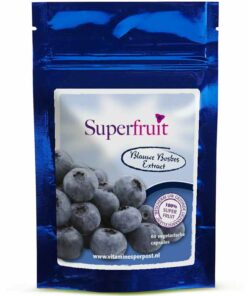 Blauwe Bosbesextract | 60 capsules | Vitaminesperpost.nl