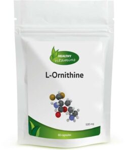 L-Ornithine | 500 mg | 60 capsules | Vitaminesperpost.nl
