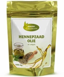 Hennepzaadolie | 60 capsules | Vitaminesperpost.nl