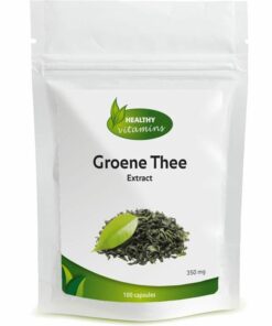 Groene thee-extract | 100 capsules | 350 mg | Vitaminesperpost.nl