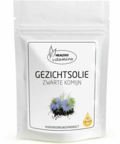 Gezichtsolie Zwarte Komijn | 30 capsules | Vitaminesperpost.nl