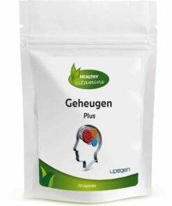 Geheugen Plus | 30 capsules | Geheugensupplement | Voor de concentratie | vitaminesperpost.nl