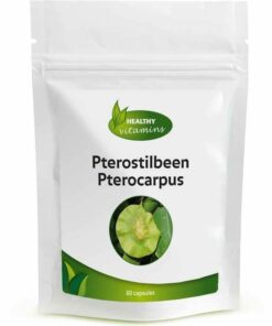 Natuurlijk Pterostilbeen | 60 capsules ⟹ Vitaminesperpost.nl