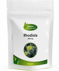 Rhodiola | 60 vegan capsules | 500 mg | Vitaminesperpost.nl