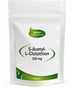 S-Acetyl-L-Glutathion | 200 mg | 60 capsules | Vitaminesperpost.nl
