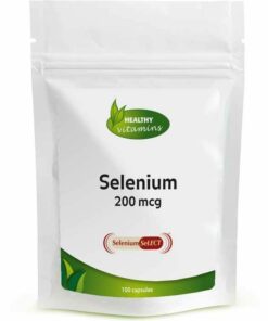 Seleniumsupplement | 100 capsules | 200 mcg | Vitaminesperpost.nl