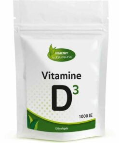 Vitamine D3 1000ie | 120 softgels | Vitaminesperpost.nl