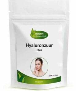 Hyaluronzuur Plus | 100 mg | 60 capsules | Vitaminesperpost.nl