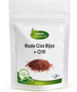 Rode gist rijst + Q10 | 90 capsules | 30% korting | Vitaminesperpost.nl