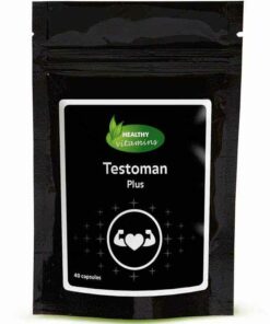 Testoman Plus | 40 capsules | Vitaminesperpost.nl