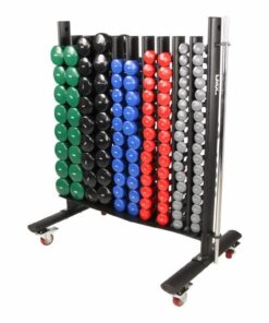 Lifemaxx LMX1151 Vinyl Aerobic Dumbbell Opbergrek