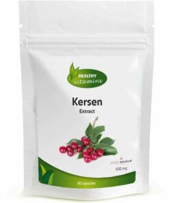 Kersenextract | Sterk | 60 capsules | Kersenconcentraat supplement | vitaminesperpost.nl