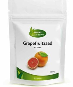 Grapefruitzaadextract | 60 capsules ⟹ Vitaminesperpost.nl