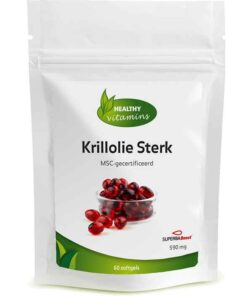 Krillolie Sterk | 60 softgels | 590 mg | Vitaminesperpost.nl