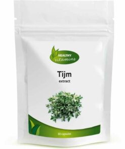 Tijmextract | 60 capsules | Vitaminesperpost.nl