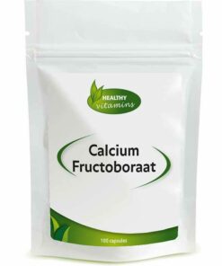 Calcium Fructoboraat (Calcium Fructoborate) | Rijke bron van goed opneembare borium | 100 vegan capsules | Vitaminesperpost.nl