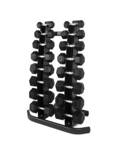 PTessentials PRO Hexa Dumbbellset 2,5 t/m 20 kilo incl. HD vertical tower