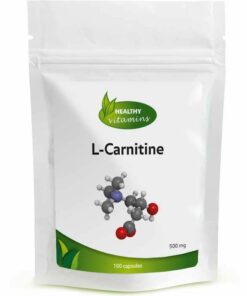 L-Carnitine | 100 capsules | 500 mg | Vitaminesperpost.nl