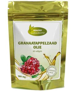Granaatappelzaadolie-softgels | 400 mg | Vitaminesperpost.nl