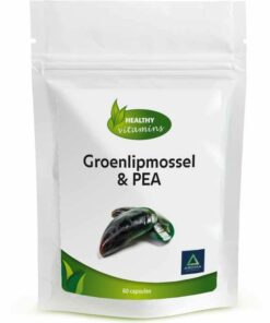 Groenlipmossel & PEA | 60 capsules | Vitaminesperpost.nl