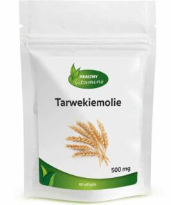 Tarwekiemolie Sterk | 60 softgels | Vitaminesperpost.nl