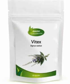 Vitex agnus castus | Sterk | 60 vegan capsules ⟹ Vitaminesperpost.nl