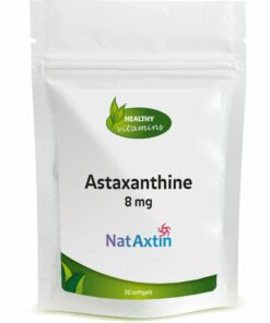 Astaxanthine 8 mg | Vegan | | 30 softgels | Vitaminesperpost.nl