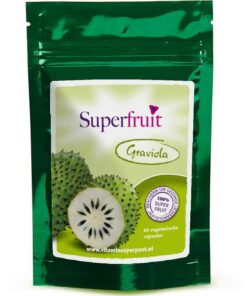 Graviola | 60 capsules | 500 mg | Zuurzak | Vitaminesperpost.nl