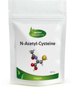 N-Acetyl-Cysteïne (NAC) supplement | 60 capsules | vitaminesperpost.nl