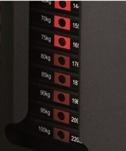 Toorx Professional 1x 30 kg uitbreiding voor CSX-2000 en CSX-6000