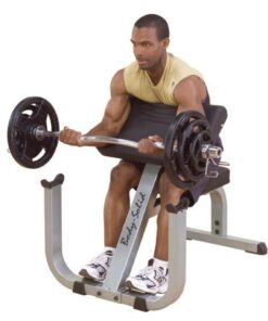 Body-Solid GPCB329 Preacher Curl Bench - Grey