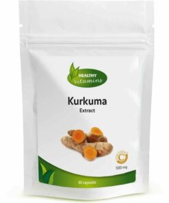Kurkuma-extract | 60 capsules | Vitaminesperpost.nl