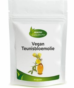 Vegan Teunisbloemolie | 60 capsules | GLA | vitaminesperpost.nl
