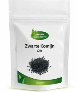 Zwarte Komijn olie | 500 mg | 60 softgels | Vitaminesperpost.nl