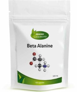Beta Alanine | 100 capsules | 500 mg | Vitaminesperpost.nl