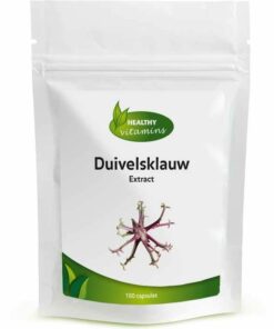 Duivelsklauwextract | 100 capsules | 6:1-extract | Vitaminesperpost.nl
