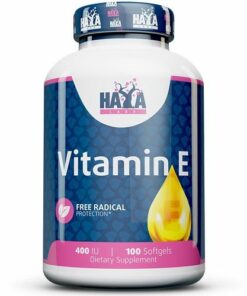 Vitamin E 400IU Haya Labs 100softgels