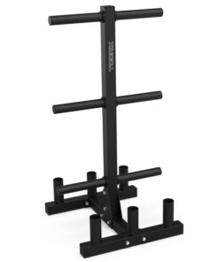 Toorx Professional RBV-B6 Verticaal Opbergrek plates en 6 barbbells