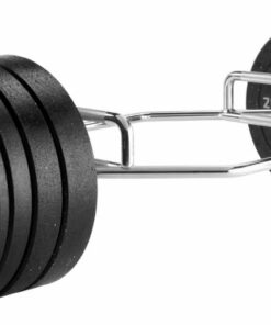 PTessentials DEADLIFT Hi Temp Bumperplate Set met Hex Bar Black