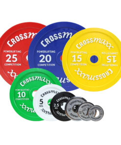 Crossmaxx LMX 99 gekalibreerde Competition Powerlifting Plates 50mm