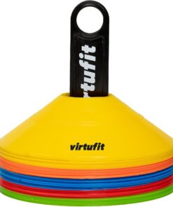 VirtuFit Agility Cones - 50 Stuks - Incl. draagnet