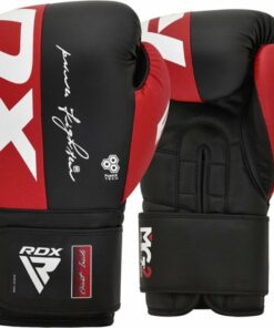 RDX Sports F4 Bokshandschoenen Sparring - Zwart-Rood