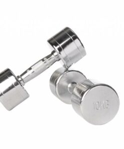 Lifemaxx LMX80 Dumbbells Chroom per paar