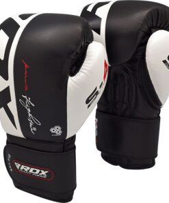 RDX Sports Bokshandschoenen Leer S4 - Zwart